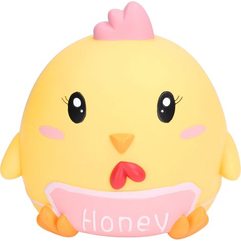 Coin Bank Large Internal Capacity Cute Cartoon Broken Resistant Hand Painted Money Bank for Home Decoration GiftsYellow (1/5)