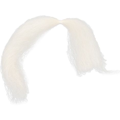 8g Barbe Fausse Réutilisable Fausse Moustache Film de Simulation Maquillage Effet Spécial Fausse Barbe Blanche (1/5)