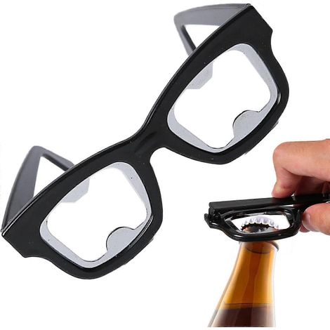 Ouvre-bouteille de bière, ouvre-bouteille de barman, ouvre-verres et ouvre-bocaux, ouvre-bouteille pour bar à domicile/en extérieur, bricolage pour hommes. (1/5)