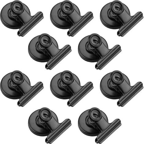 Lot de 10 pinces magnétiques pour réfrigérateur - (1/5)