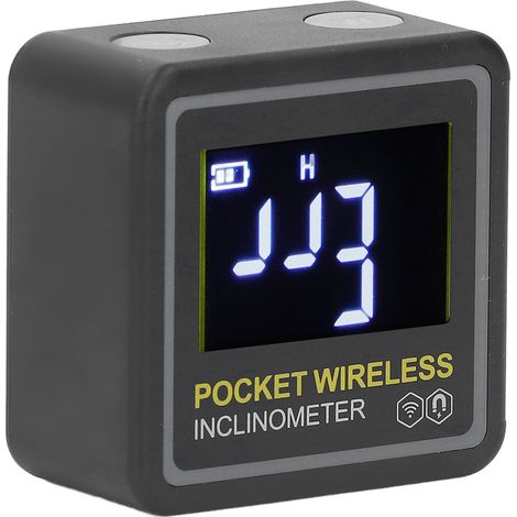 HUOTO Nouvel inclinomètre de poche mini avec affichage numérique électronique et inclinomètre Bluetooth (1/5)