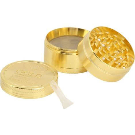 Manuelle Gewürzmühle aus vierschichtiger Aluminiumlegierung mit magnetischer Abdeckung, kompakt und leicht, 50 mm (1/5)