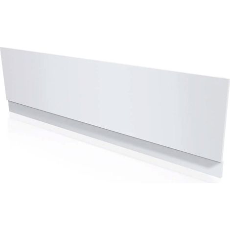 Duchy Waterproof 2-Piece PVC Bath Front Panel 1700mm W x 550mm H - Gloss White (1/2)