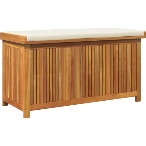 Maison Exclusive - Scatola Cuscini da Esterno 113x50x60,5 cm Legno Massello Acacia