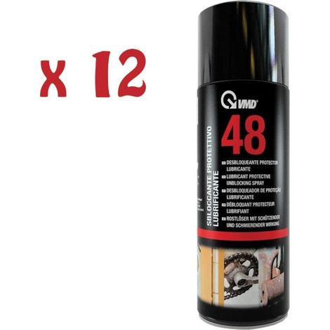 12 bombolette spray sbloccante protettivo lubrificante 400ml Vmd 48