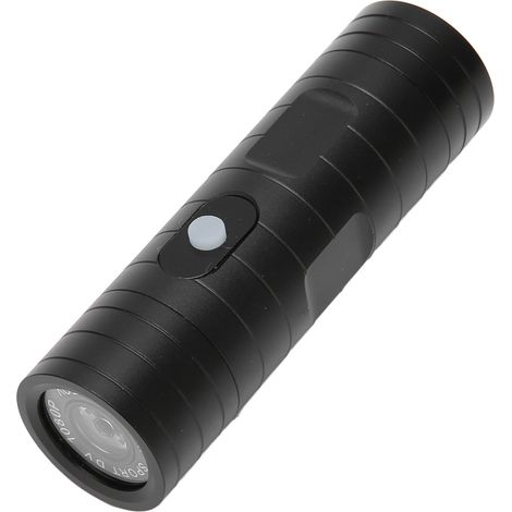 Caméra embarquée pour casque de vélo avec lampe torche LED HD 1080p, étanche IP66, mini caméra de sport (1/5)