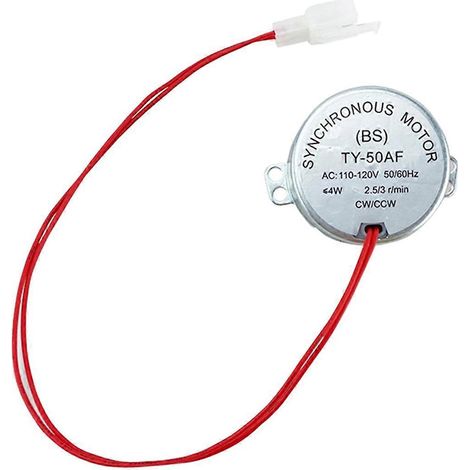 Moteur de retournement automatique des œufs pour incubateur 12V 110V, moteur synchrone (1/5)