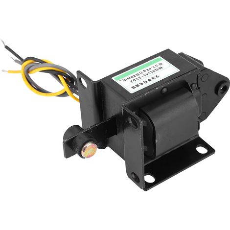 GARRYFIZH Électroaimant de Traction AC MQ8(SA)-3502, 220VAC, Force 29.4N, Course 20mm