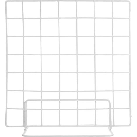 Présentoir grillagé pour photos, présentoir à poser au sol pour stands de marché et d'artisanat, rangement facile à monter, design minimaliste (1/5)