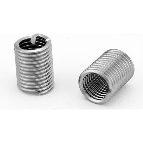 50 pièces inserts hélicoïdaux en acier inoxydable SS304, filetés en spirale, dimensions M6 x 1.0 x 2.5 D (1/5)