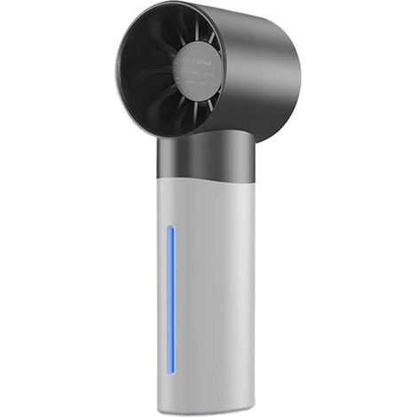 Ventilatore Elettrico Portatile - Ventilatore Personale Elettrico Attrezzatura Regolabile a 5 Velocità con Serbatoio d'Acqua da 35 Millilitri per Escursionismo, Lettura, Pesca, Campeggio, Crociera (1/5)