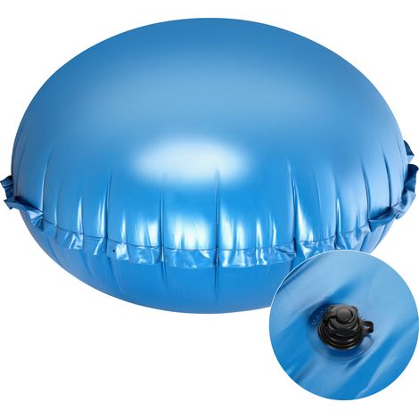 TolleTour Poolkissen Rund 200cm Winterkissen für Pool Luftkissen Poolabdeckung Frostbeständig bis -25°C 0.4mm PVC mit Spiralluftventil 1 Stück