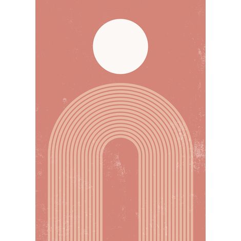 Papier peint panoramique - Boho - 226 cm x 320 cm (1/2)