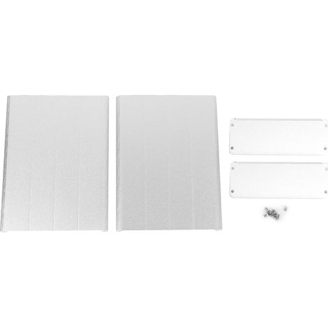 Boîtier Électronique - Boîtier Pour Carte Circuit Imprimé - En Alliage D'aluminium - 45 x 122 x 160 mm - Sand Silver (1/5)