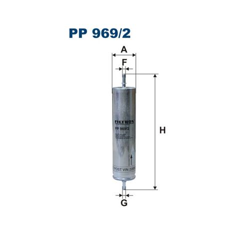 Kraftstofffilter PP969/2 Filtron