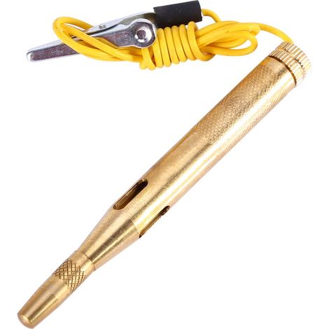 Testeur de circuit de cuivre de tension de voiture pour long testeur de continuité de sonde de système 6V-24V. (1/5)