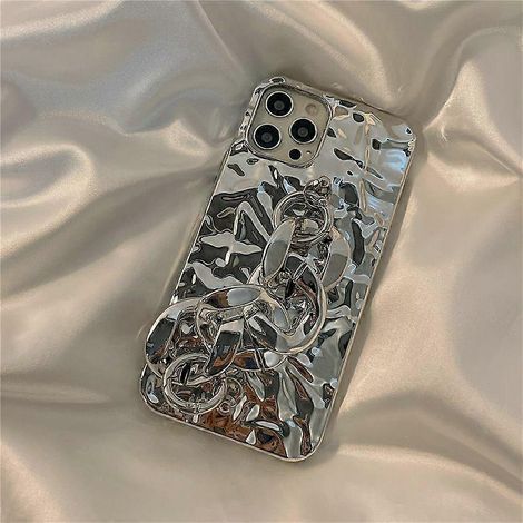 Étui compatible iPhone 13 Pro Max avec chaîne, étui à paillettes et diamants pour femme/fille (1/3)