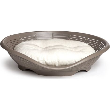 Panier pour animaux Bama Pet Pasha 48x46x11 cm Taupe (1/3)