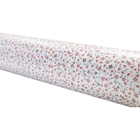 Rollo de hule con diseño moderno de flores 140cm x 20m fabricado en PVC y polipropileno (1/4)