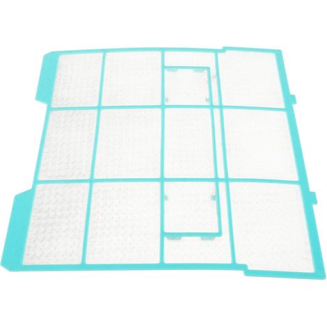 Filtre pour Climatiseur Intérieur Protège la Saleté en Plastique, Accessoire Anti-poussière et Antibactérien, Facile à Installer pour Maison Cuisine (1/5)