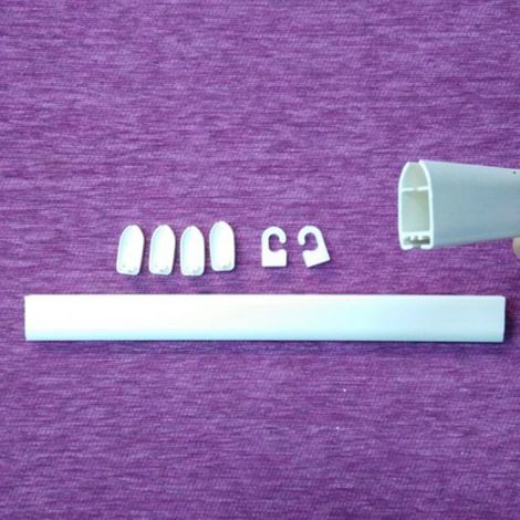 En stock : rouleaux suspendus en PVC, barres de suspension pour tableaux, barres pour affiches, supports pour tableaux, bannières suspendues, rouleaux, rouleaux ronds, rouleaux plats, barres à pinces (1/5)