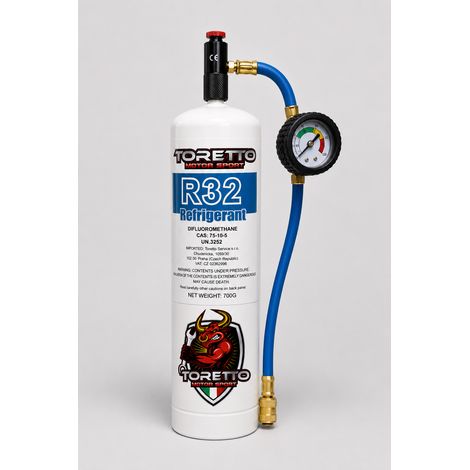 R32 700g Kit mit Manometer 5/16  HVAC Nachfüllset