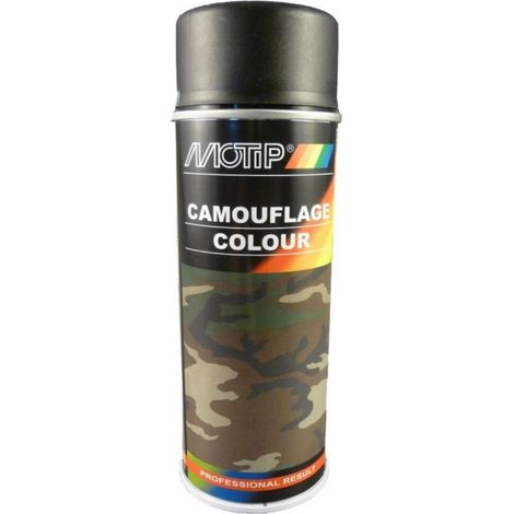Vernis en aérosol Motip CAMOUFLAGE RAL 9021 400 ml