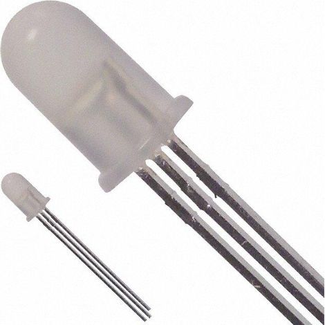 LED bicolore rosso/verde 5mm 3pin 65Âº Hlmp-4000