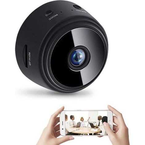 Caméra De Sécurité Wifi - 1080p Hd - Vision Nocturne - Détection De Mouvement - Fixation Magnétique - 1 Pièce (1/5)