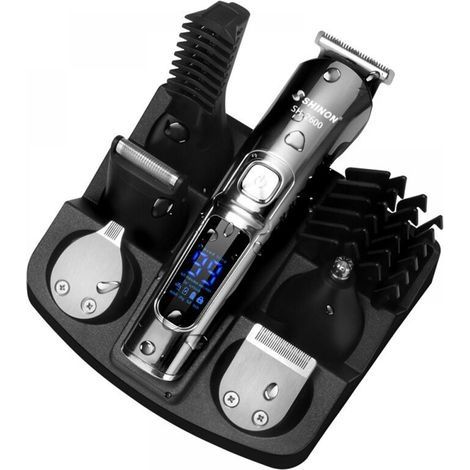 Professioneller Haarschneider, Barttrimmer für Herren, wasserdichter 6-in-1 Multifunktions-Präzisionstrimmer (1/4)