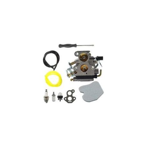 Carburateur avec Tournevis de Réglag Filtre à Air pour Husqvarna 235 235E 236 236E 240 240E C1T-W33 4 Zama Trononneuse Remplace (1/5)