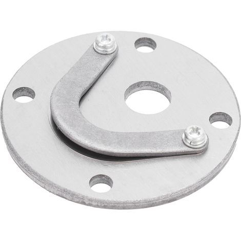 Plaque de clapet compresseur d'air, forme languette, pièce métallique en U, jeu de remplacement 3/8in 45x47mm (1/5)