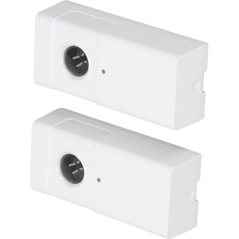Capteur infrarouge d'ouverture de porte 940nm, portée de 30m, détecteur infrarouge de porte à cellule photoélectrique à faisceau unique 12-24V pour la sécurité de la maison blanc