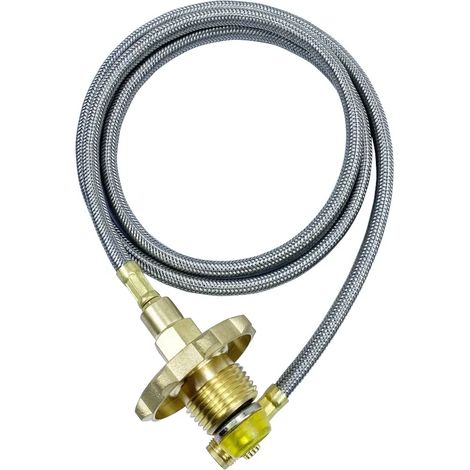 Réchaud de camping conçu pour les réchauds à gaz de camping coréens, adaptateur pour gaz butane, adaptateur de recharge GPL/propane compatible avec les réchauds de cuisine portables australiens.
