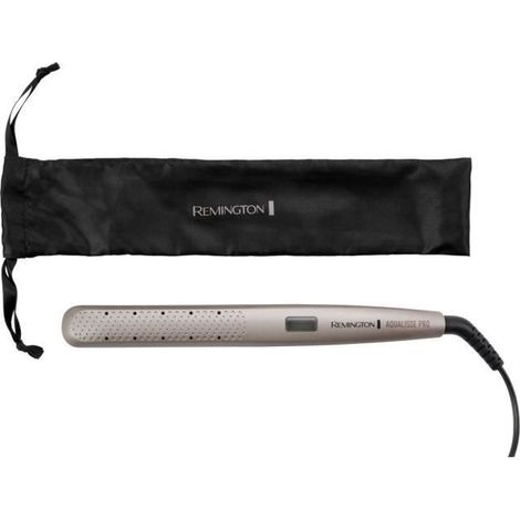 Lisseur REMINGTON S7972 Aqualisse PRO – jusqu'à 230 °C – 10 températures – Arrêt automatique – Pochette de rangement (1/5)