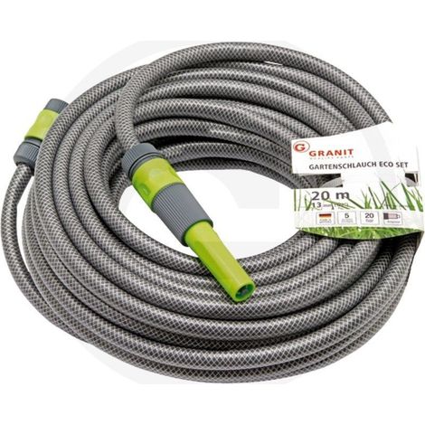 Ensemble de tuyau d'arrosage REHAU Eco 1/2" 20 m avec raccords complets