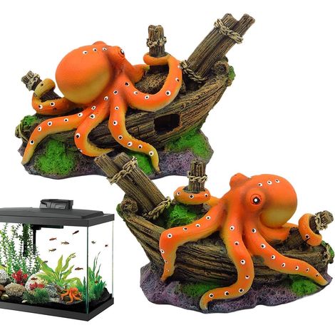 daquarium de poulpe Petites dcorations de goard de (1/5)