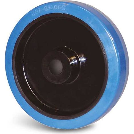 Roue type 571 non tachant bleue 160mm - GUITEL HERVIEU - 571-511-160R200