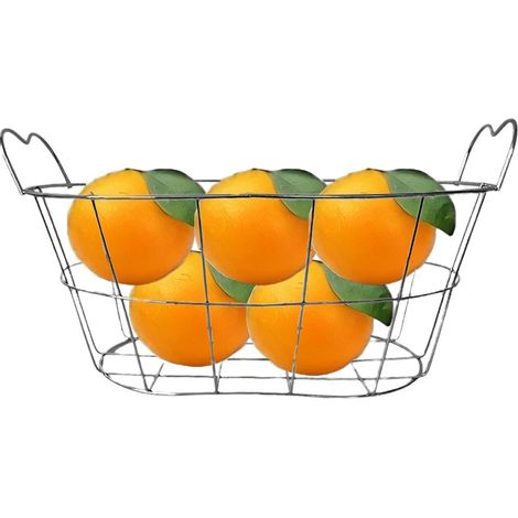 Cesto porta frutta verdura centro tavola fruttiera in acciaio inox per casa bar cucina ristorante cestino ciotola moderna (1/5)