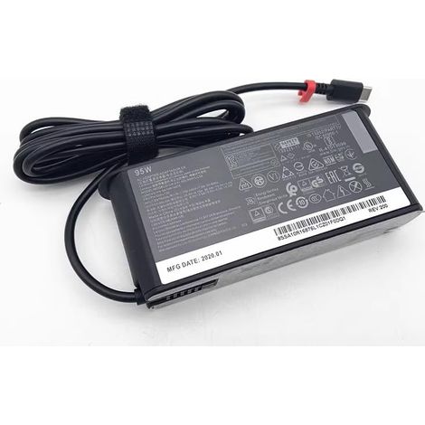 95W 20V 4.75A USB Type C Adaptateur AC Chargeur Compatible pour 720s-13 X280 A485 R480 T480 T480s (1/5)