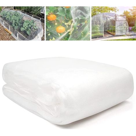 JSSEVN Insektennetz 3 x 10 m Insektenschutznetz für Garten und Gemüse (1/5)