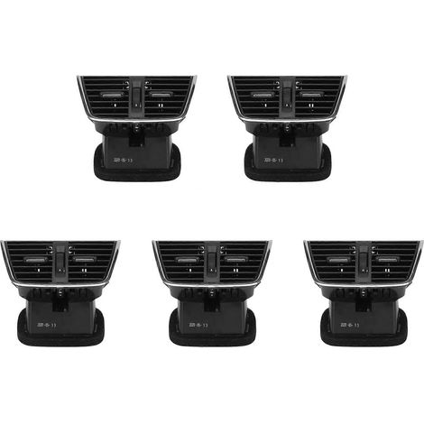5X Cache de grille d'aération de tableau de bord pour Skoda Octavia 3 MK3 A7 2013-2020 5E0819203 (1/5)