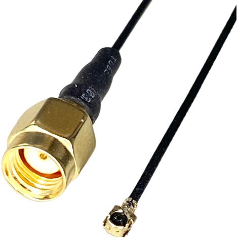 Pigtail uFL-Buchse SMA-RP-Stecker RF1.13 25cm (1/5)