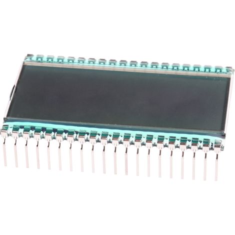 Afficheur monochrome LCD RS PRO, 7 segments 1 ligne de 3-1/2 caractères ( Prix pour 1 ) (1/2)