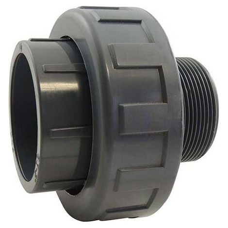 Raccord PVC pression - Raccord union avec écrou large PVC pression mixte FM Ø50-2''