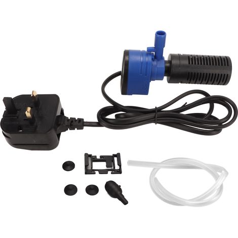 Filtro interno para mini acuarios con ventosa de gran potencia y manguera – ABS 350 l/h (1/5)