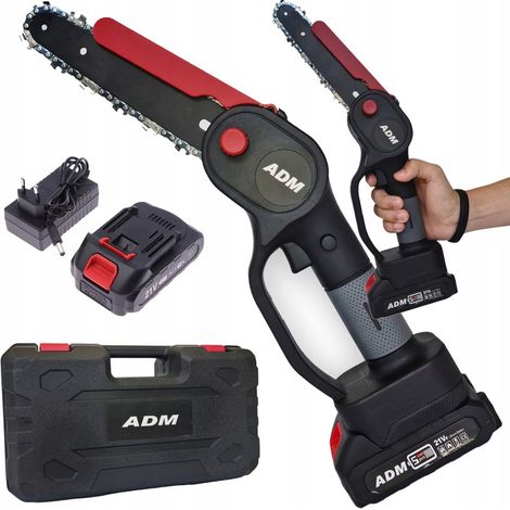SEGA ELETTRICA A MOTOSEGA A BATTERIA PER RAMI DI LEGNO POTENTE (1/5)