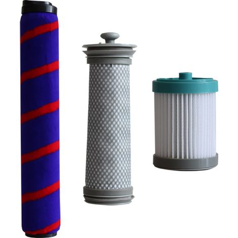 Zubehör, Filter, Filtergitter und rotierende Bürsten, kompatibel mit den Staubsaugern Jeberly A10/A11 Master/Pure One S11. (1/5)