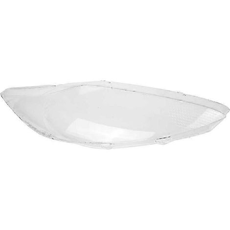 Para Fiesta 2009 2010 2011 2012 Cubierta de faro transparente Pantalla de luz Carcasa de lámpara Lente de cristal, derecha（）