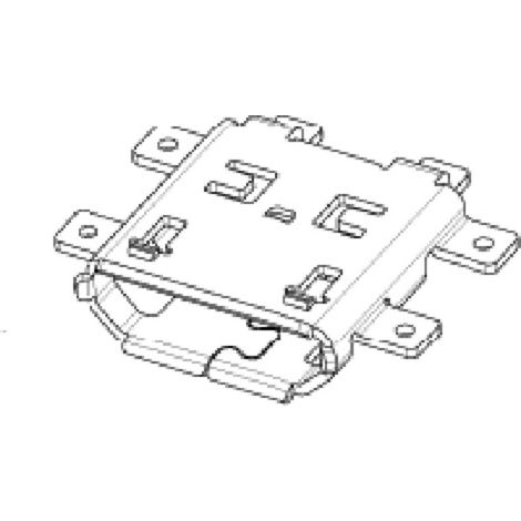 Micro USB Buchse  Mid-Mount 474910001-1700 Molex Inhalt: 1700 St.